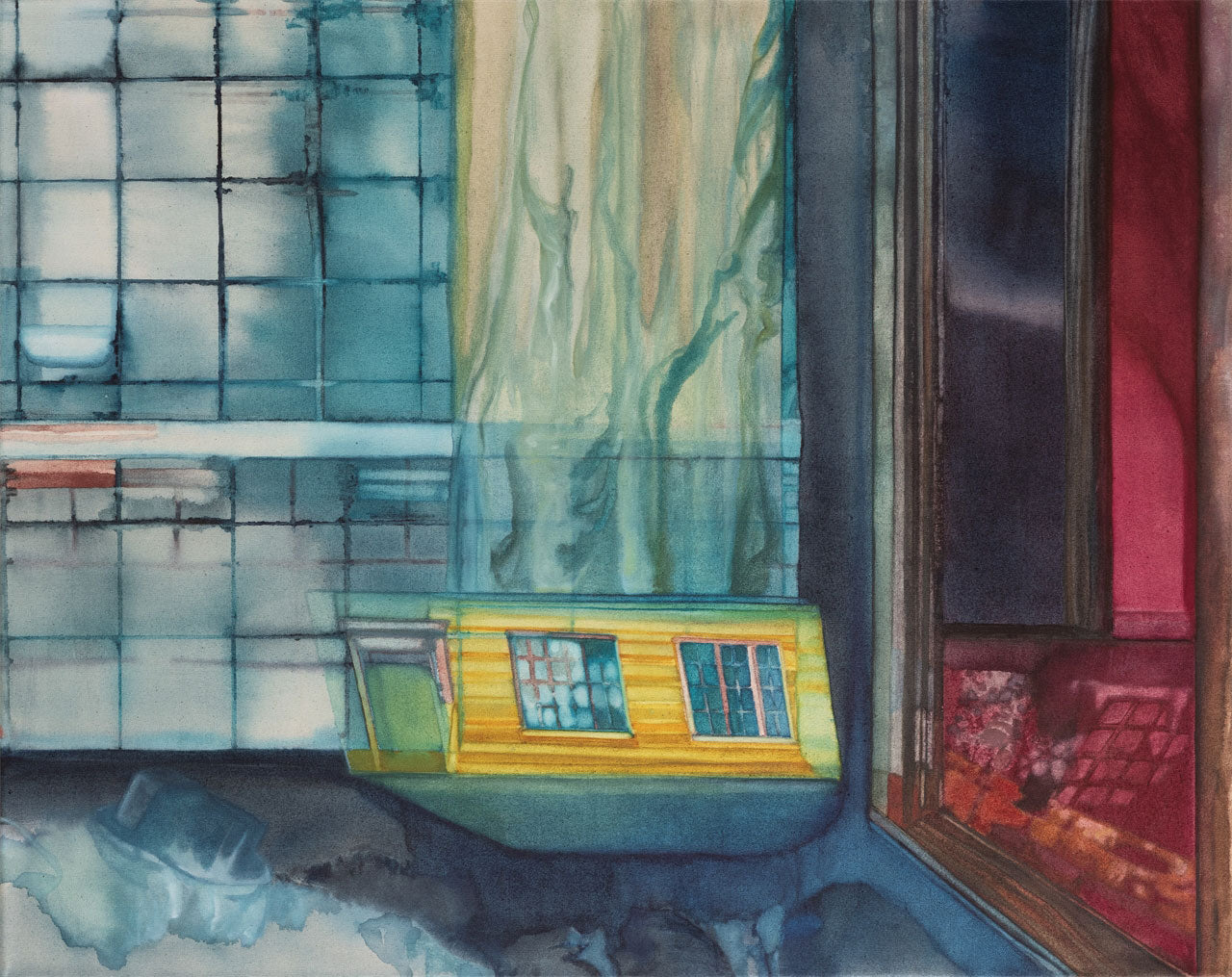 Calmly leave the room