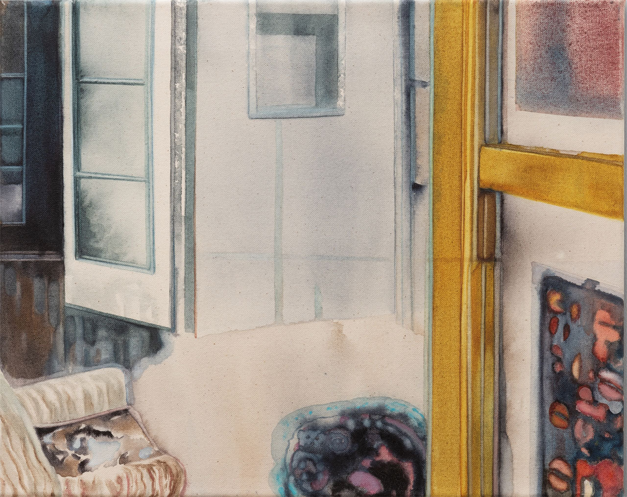 Open doors and no breeze