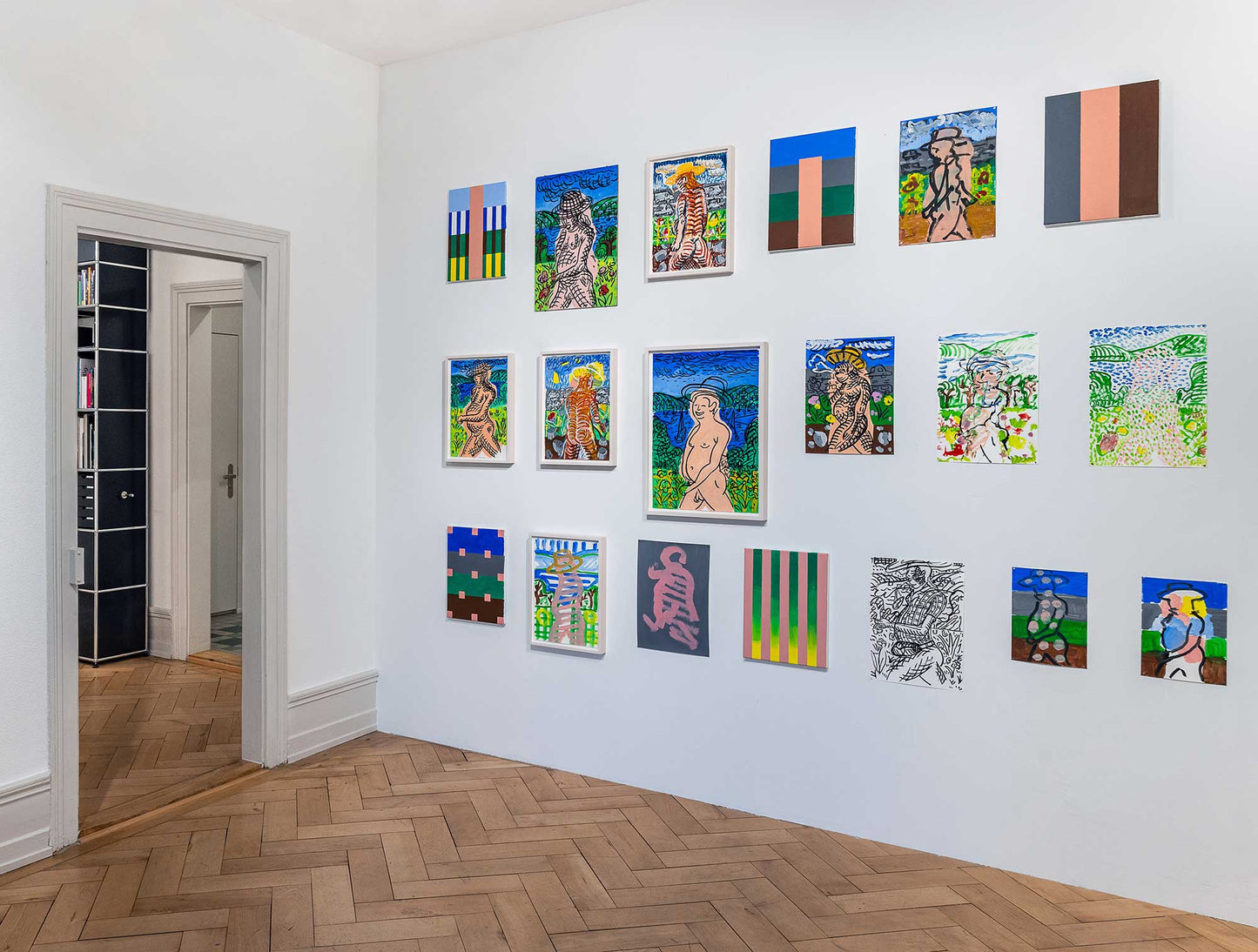 Gehender - Hüllen (aus der Werkreihe der Gehenden)